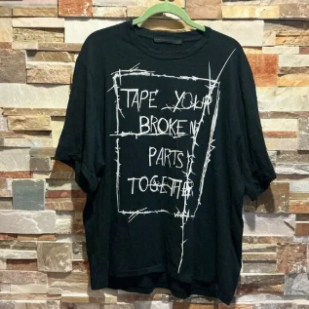 Haider Ackermann Tape Your Broken Parts Together T-Shirt